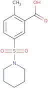 2-Methyl-5-(piperidin-1-ylsulfonyl)benzoic acid