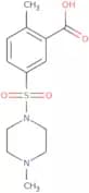 2-Methyl-5-[(4-methylpiperazin-1-yl)sulfonyl]benzoic acid
