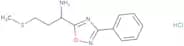 [3-(Methylthio)-1-(3-phenyl-1,2,4-oxadiazol-5-yl)propyl]amine hydrochloride