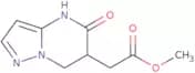 Methyl (5-oxo-4,5,6,7-tetrahydropyrazolo[1,5-a]pyrimidin-6-yl)acetate
