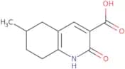 6-Methyl-2-oxo-1,2,5,6,7,8-hexahydroquinoline-3-carboxylic acid
