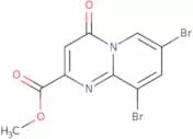 Methyl 7,9-dibromo-4-oxo-4H-pyrido[1,2-a]pyrimidine-2-carboxylate