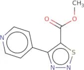 Methyl 4-(pyridin-4-yl)-1,2,3-thiadiazole-5-carboxylate