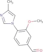3-Methoxy-4-(4-methyl-1H-imidazol-1-yl)benzaldehyde