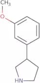 3-(3-Methoxyphenyl)pyrrolidine