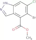 Methyl 5-bromo-6-chloro-1H-indazole-4-carboxylate