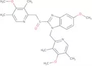 5-Methoxy-1-((4-methoxy-3,5-dimethylpyridin-2-yl)methyl)-2-(((4-methoxy-3,5-dimethylpyridin-2-yl)m…