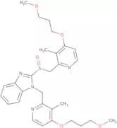 1-[[4-(3-Methoxypropoxy)-3-methyl-2-pyridinyl]methyl]-2-[[[4-(3-methoxypropoxy)-3-methyl-2-pyridin…