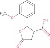 2-(2-Methoxyphenyl)-5-oxotetrahydrofuran-3-carboxylicacid