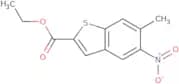 6-Methyl-5-nitro-benzo[b]thiophene-2-carboxylic acidethylester