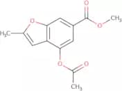 Methyl4-acetoxy-2-methylbenzofuran-6-carboxylate