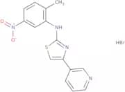N-(2-Methyl-5-nitrophenyl)-4-(3-pyridinyl)-2-thiazolamineHydrobromide