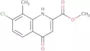 Methyl7-chloro-4-hydroxy-8-methylquinoline-2-carboxylate