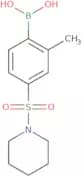 2-Methyl-4-(piperidin-1-ylsulfonyl)phenylboronic acid