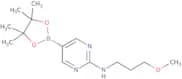 2-(3-Methoxypropylamino)pyrimidine-5-boronic acid, pinacol ester