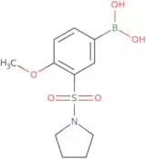 4-Methoxy-3-(pyrrolidin-1-ylsulfonyl)phenylboronic acid