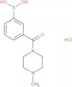 3-(4-Methylpiperazine-1-carbonyl)phenylboronic acid, HCl