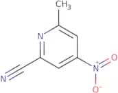6-Methyl-4-nitropyridine-2-carbonitrile