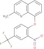1-(2-Methyl(8-quinolyloxy))-2-nitro-4-(trifluoromethyl)benzene