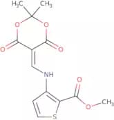 Methyl 3-(((4,4-dimethyl-2,6-dioxo-3,5-dioxanylidene)methyl)amino)thiophene-2-carboxylate