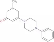 5-Methyl-3-(4-phenylpiperazinyl)cyclohex-2-en-1-one