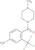 [4-Amino-2-(trifluoromethyl)phenyl](4-methyl-1-piperazinyl)Methanone