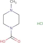 4-Methylpiperazine-1-carboxylic acid hydrochloride