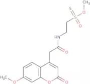 N-[2-Methanethiosulfonylethyl]-7-methoxycoumarin-4-acetamide
