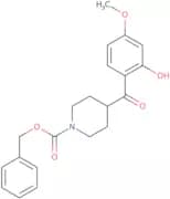 2-(5-Methoxy)phenol 4-(N-benzyloxycarbonyl)piperidinyl ketone