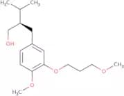 1-Methoxy-2-(3-methoxypropoxy)-4-[(3-hydroxy-(2R)-isopropyl)propyl]benzene