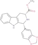 (1R,3R)-Methyl-1,2,3,4-tetrahydro-1-(3,4-methylenedioxyphenyl)-9H-pyrido[3,4-b]indole-3-carboxylate