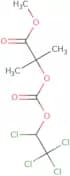 2-Methyl-2-[[(1,2,2,2-tetrachloroethoxy)carbonyl]oxy]propanoic acid methyl ester