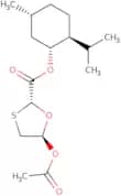 (2R,5R)-L-Methyl-5-(acetyloxy)-1,3-oxathiolane-2-carboxylate