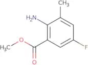 Methyl 2-amino-5-fluoro-3-methylbenzoate