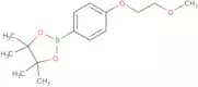 2-(4-(2-Methoxyethoxy)phenyl)-4,4,5,5-tetramethyl-1,3,2-dioxaborolane