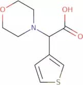 Morpholin-4-yl-thiophen-3-yl-acetic acid