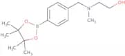 2-{Methyl-[4-(4,4,5,5-tetramethyl-[1,3,2]dioxaborolan-2-yl)-benzyl]-amino}-ethanol