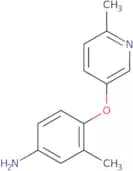 3-Methyl-4-(6-methyl-pyridin-3-yloxy)phenylamine