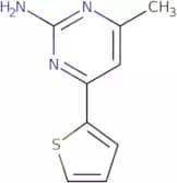 4-Methyl-6-(thiophen-2-yl)pyrimidin-2-amine