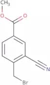 4-Bromomethyl-3-cyanobenzoic acid methyl ester