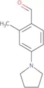 2-Methyl-4-pyrrolidin-1-ylbenzaldehyde