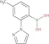[4-Methyl-2-(1H-pyrazol-1-yl)phenyl]boronic acid