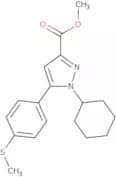 Methyl 1-cyclohexyl-5-(4-methylsulfanylphenyl)-1H-pyrazole-3-carboxylate