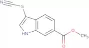 Methyl 3-Thiocyanato-1H-Indole-6-Carboxylate