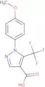 1-(4-Methoxyphenyl)-5-(trifluoromethyl)-1H-pyrazole-4-carboxylic acid
