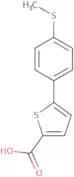 5-[4-(Methylthio)phenyl]thiophene-2-carboxylic acid