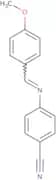 4-[(4-Methoxybenzylidene)amino]benzonitrile