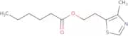 2-(4-Methyl-5-thiazolyl)ethyl Hexanoate