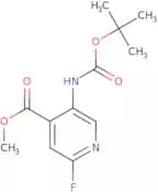 Methyl 5-(Tert-Butoxycarbonylamino)-2-Fluoroisonicotinate