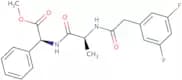 Methyl (2S)-({N-[(3,5-Difluorophenyl)Acetyl]-L-Alanyl}Amino)(Phenyl)Acetate